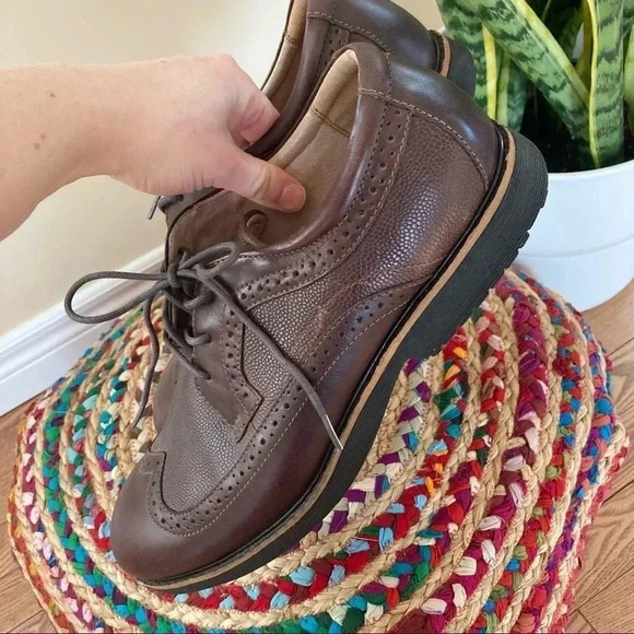 Abeo biosystem Niles brown leather  shoes - Picture 7 of 9